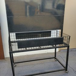 Rolling Metal Storage Container