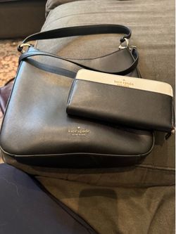 Kate spade shoulder crossbody purse plus wallet
