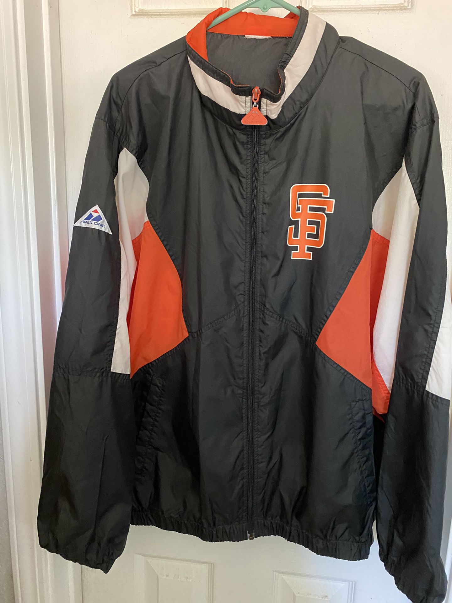 Giants SF San Francisco Windbreaker Jacket Men’s Size L