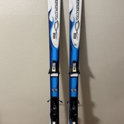 Rossignol Roc X Skis 160cm with Solomon Bindings