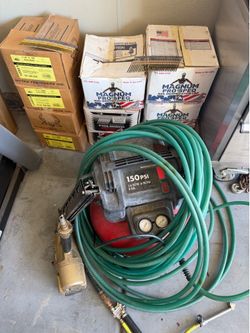 Air Compressor / nailer/ nails