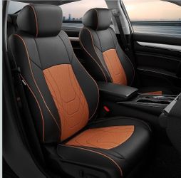 (Brand New in Box)  FREESOO Custom Fit Accord Seat Covers LX 2018 to 2025, Luxury Leather Car Seat Covers, Waterproof Seat Covers for Cars Full Set, B