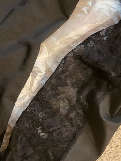 SHEIN laced floral netted pants