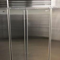 Sub Zero 48” Stainless Steel Built In Refrigerator 