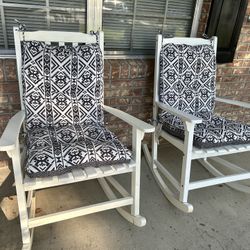 Rocking Chairs with Cushions