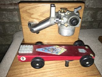 Pinewood derby trophy display stands
