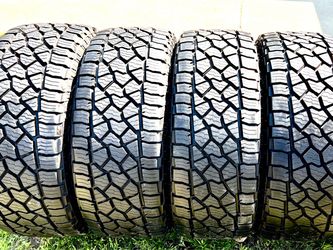Like New 2025 35X12.50R18 Back Country AT2 Load F 12 Ply 99% Tread