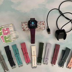 Fitbit Versa With Multiple Bands