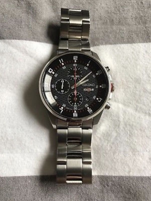 Seiko Toyota GT 86 RARE Limited Edition Chronograph Drivers Watch