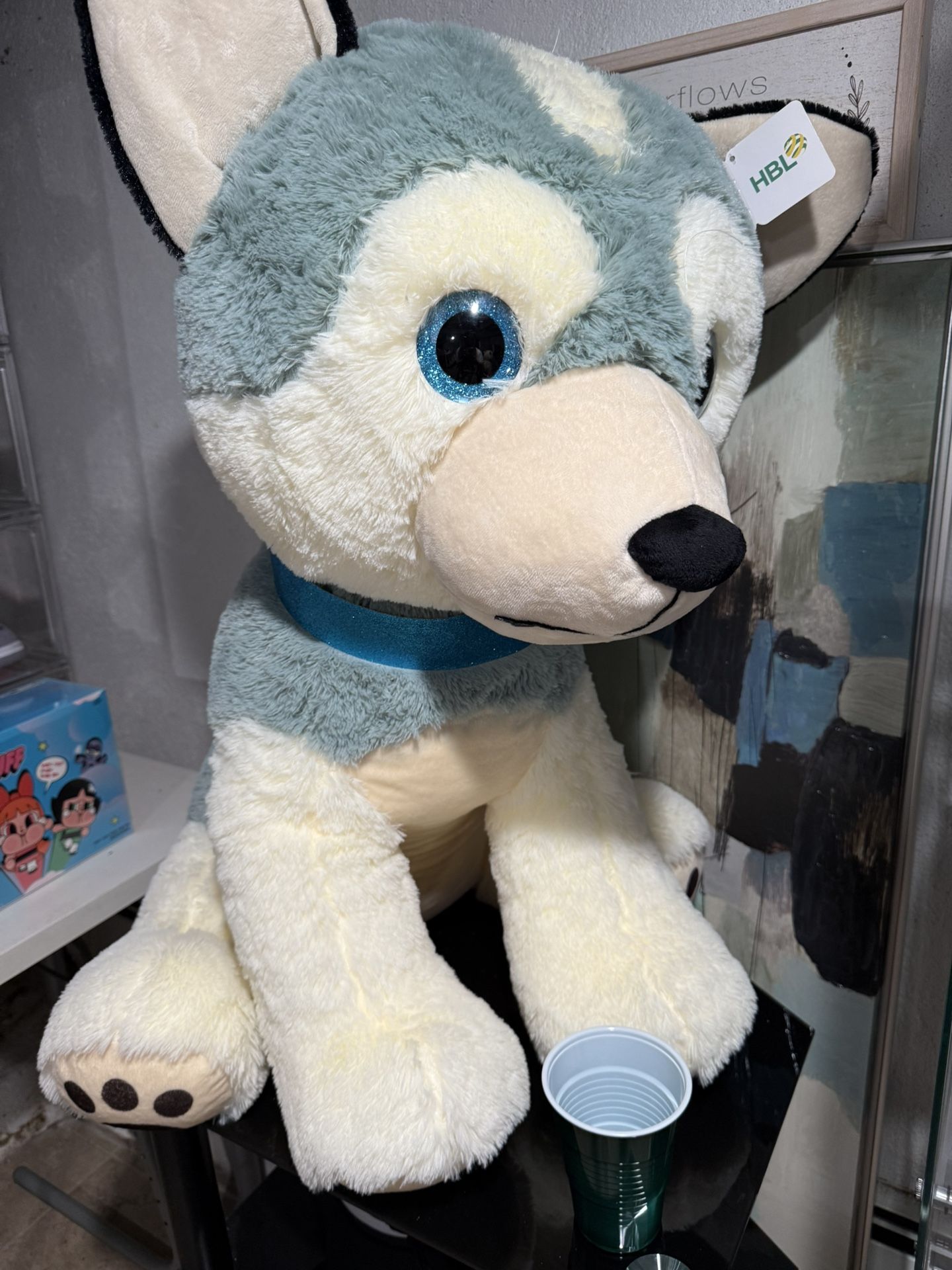 Husky Plushie. Xtra Large