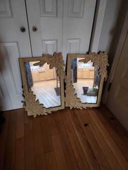 Pair of Hanging Mirrors