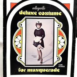Collegeville Deluxe Costume French Maid For Masquerade