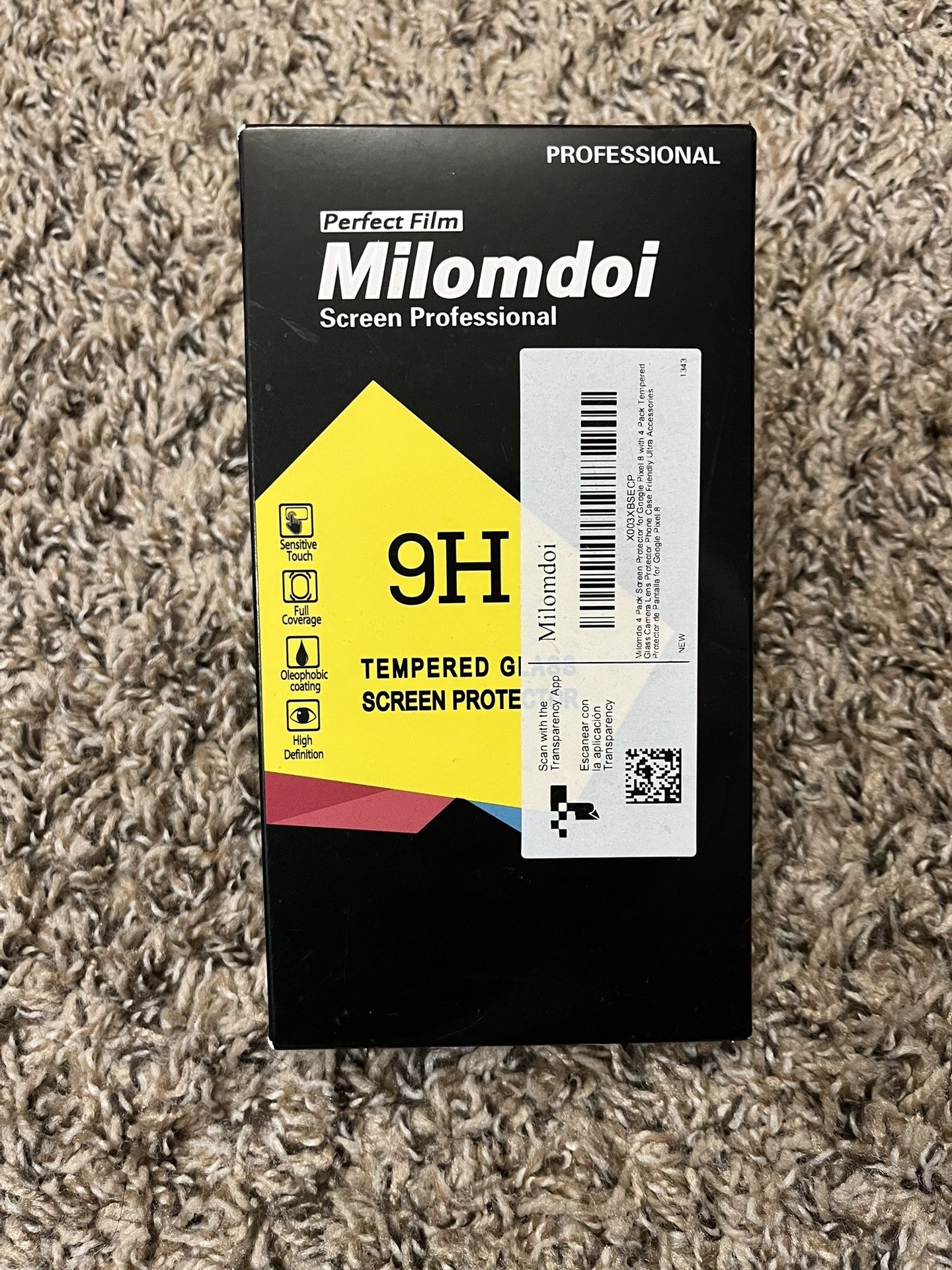 Tempered Glass Screen Protector for Google Pixel 8