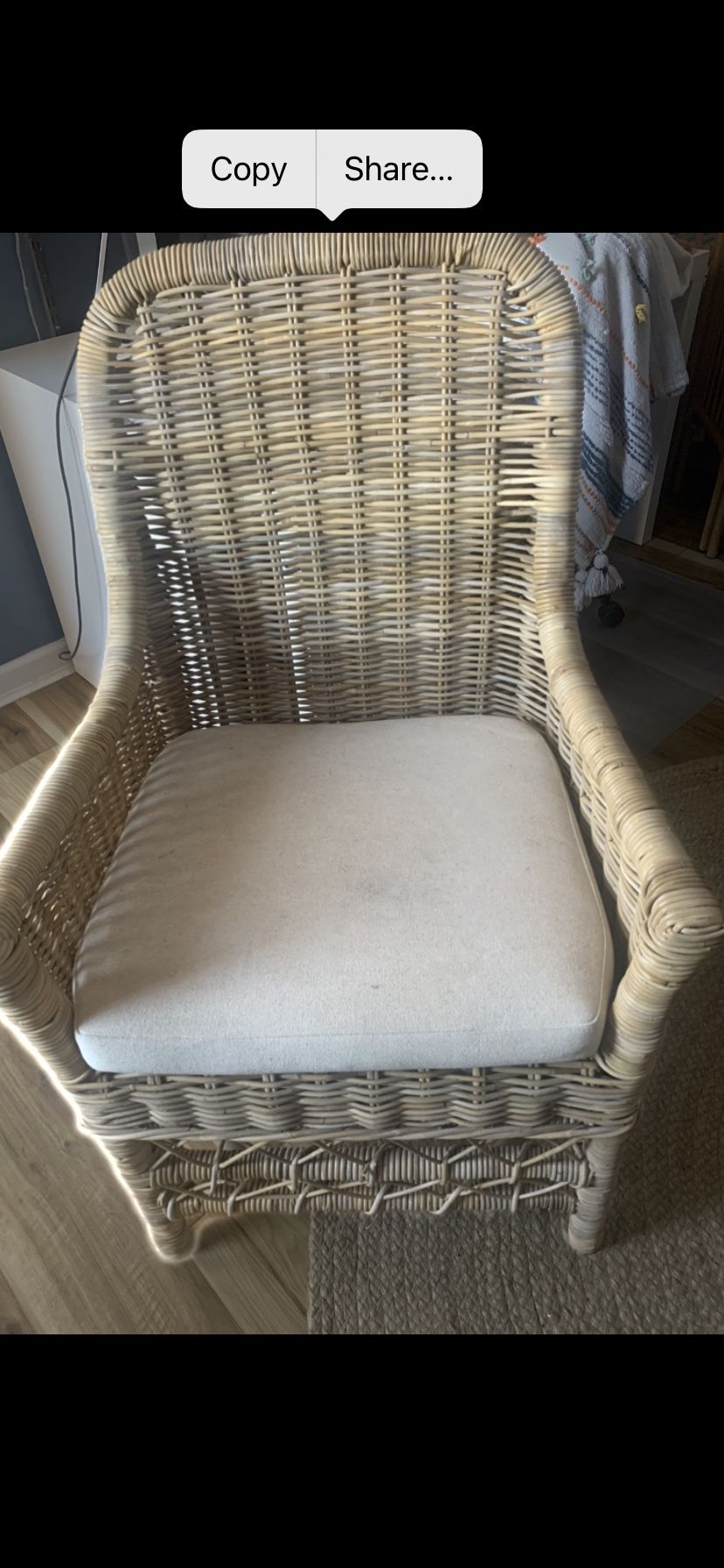 2 Wicker Chairs