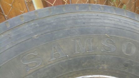 Samson GL283 trailer tire