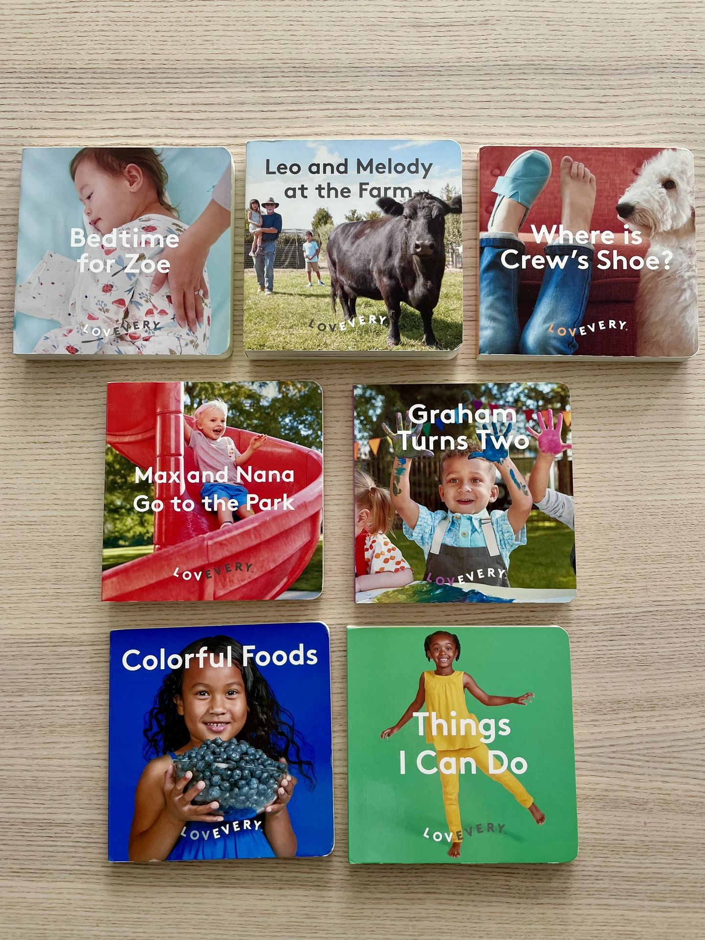 Lovevery Board Book Bundle- 7 Books