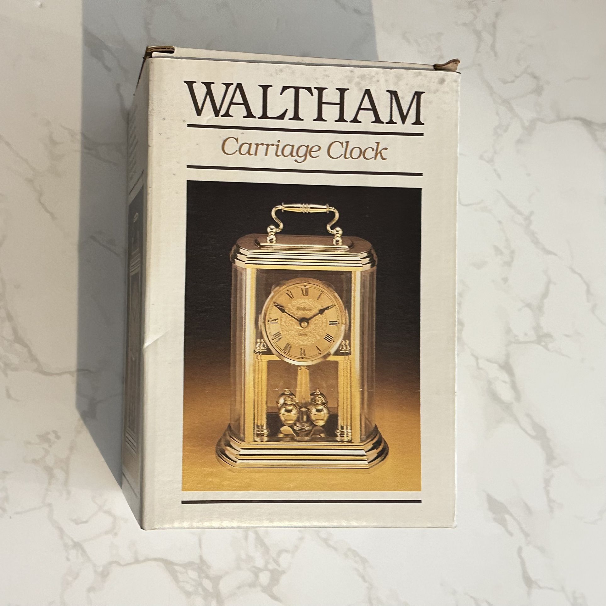 New WALTHAM Carriage Clock