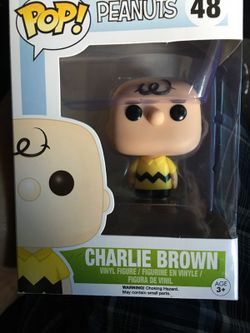 Charlie Brown pop figure