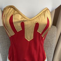 Fredericks Of Hollywood  Wonder Woman Costume Corset 