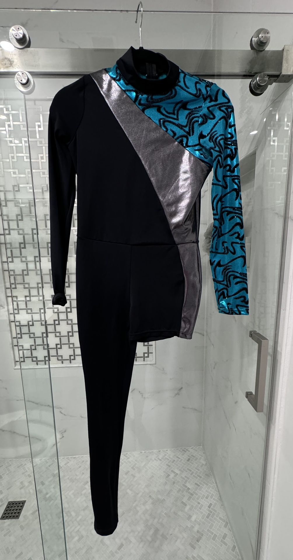 GIRLS AEROBICS COSTUME XL CHILD