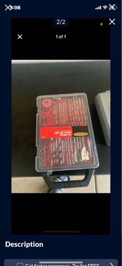 Selling drill peaces