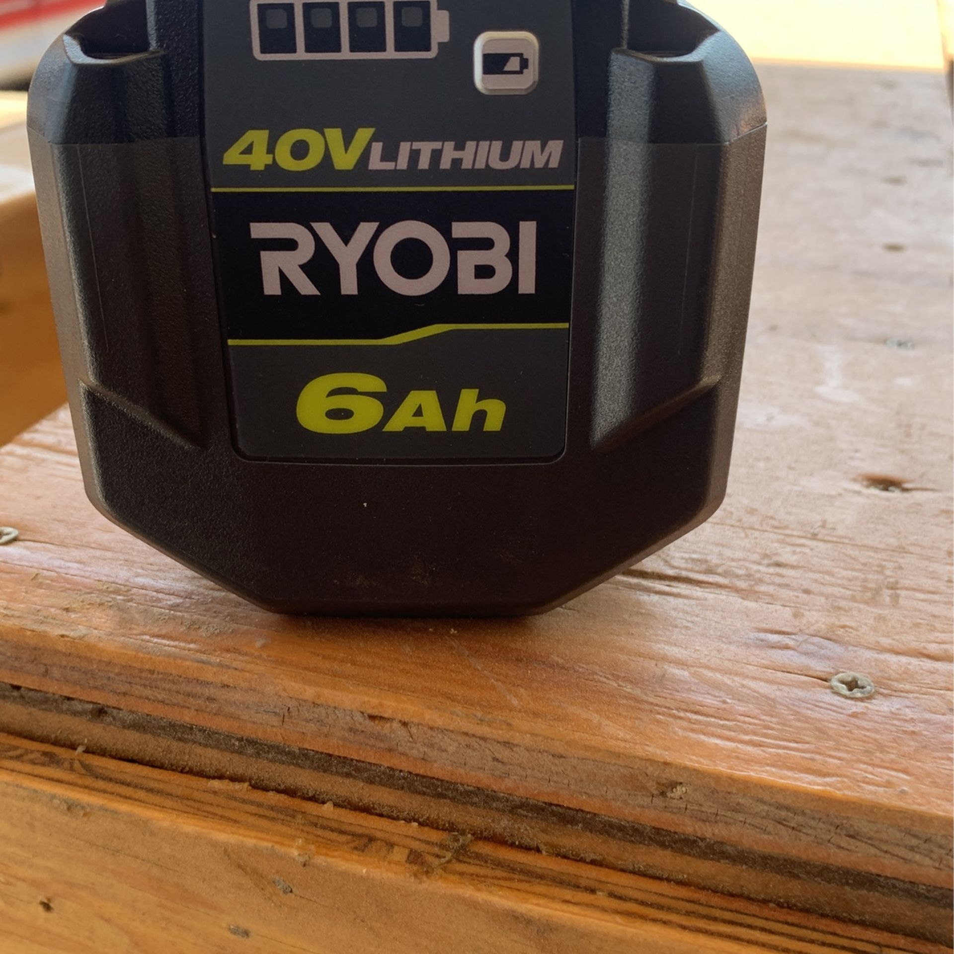 Ryobi 40 V Lithium Battery 6 Ah