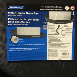 Water Heater Drain Pan For Electric Heater Only