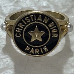 Christian Dior Paris Ring 