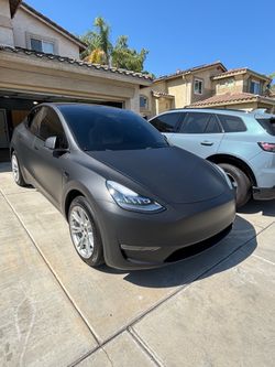 Tesla Car Wrap