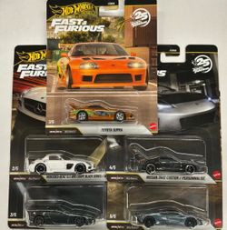 Fast and furious Supra chase set
