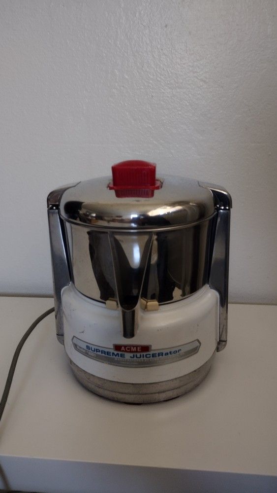 Juicer Vintage Heavy Duty Acme Supreme Juicerator