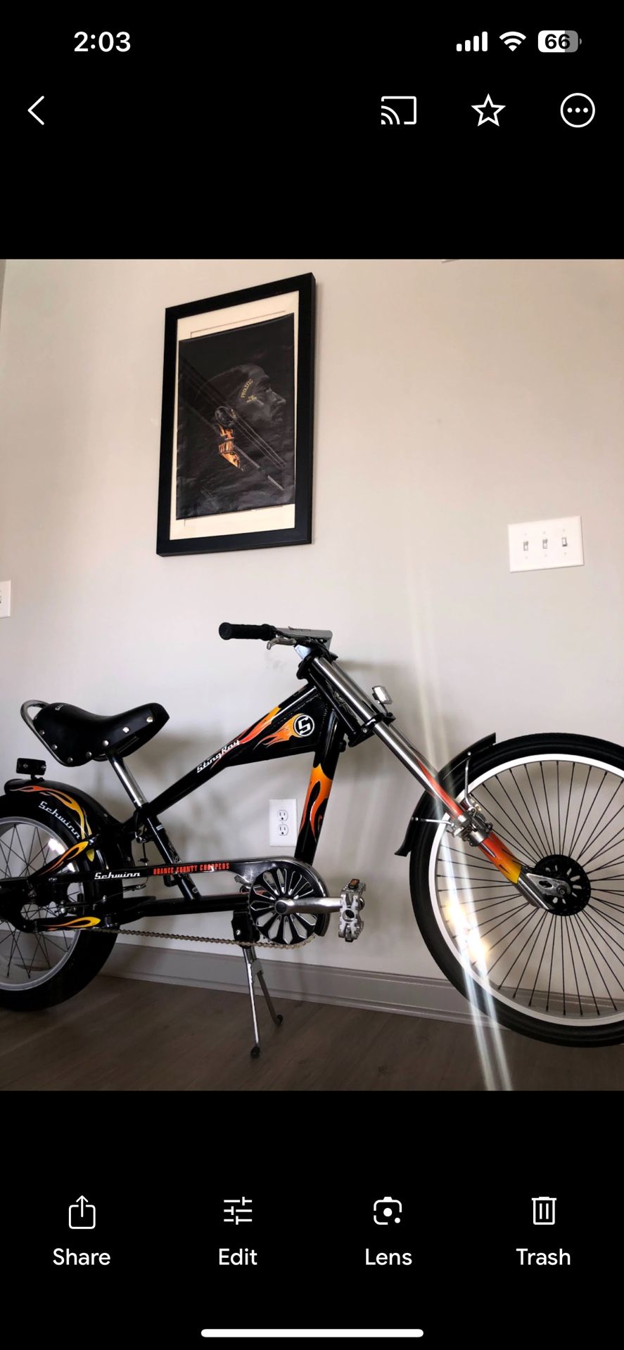 Schwin Sting Ray low rider Bike