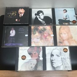8 Barbara Streisand CD’s