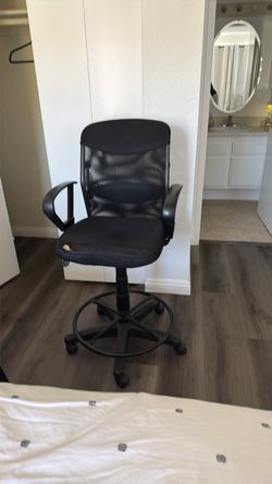 Office chair on wheels