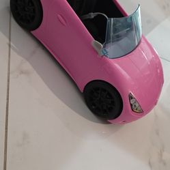 Pink Barbie car