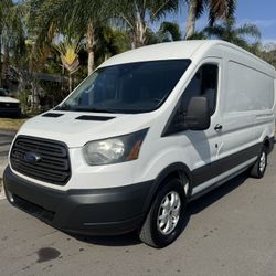 2015 Ford Transit 250 Medium Roof Diesel Cargo Van 