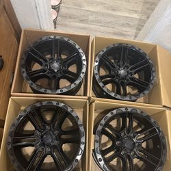 Rims 17” 6x137 The brand of the AMERICAN OUTLAW RAILCAR BLACK