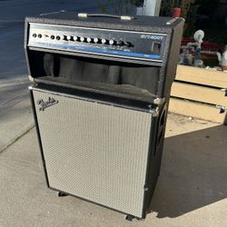 Ampeg svt-200t and Fender Rumble 410 Cab