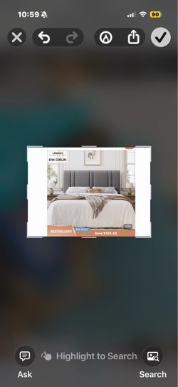 King bedframe