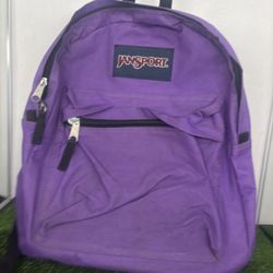 JanSport SuperBreak Backpack Purple 17" x 13" (JS00T501)