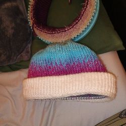 Homemade Knitting Beanies