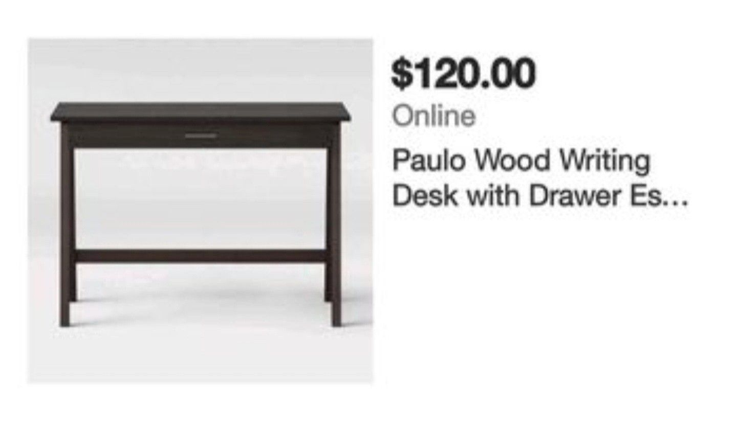 WOODEN DESK