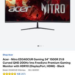 Gaming Monitor