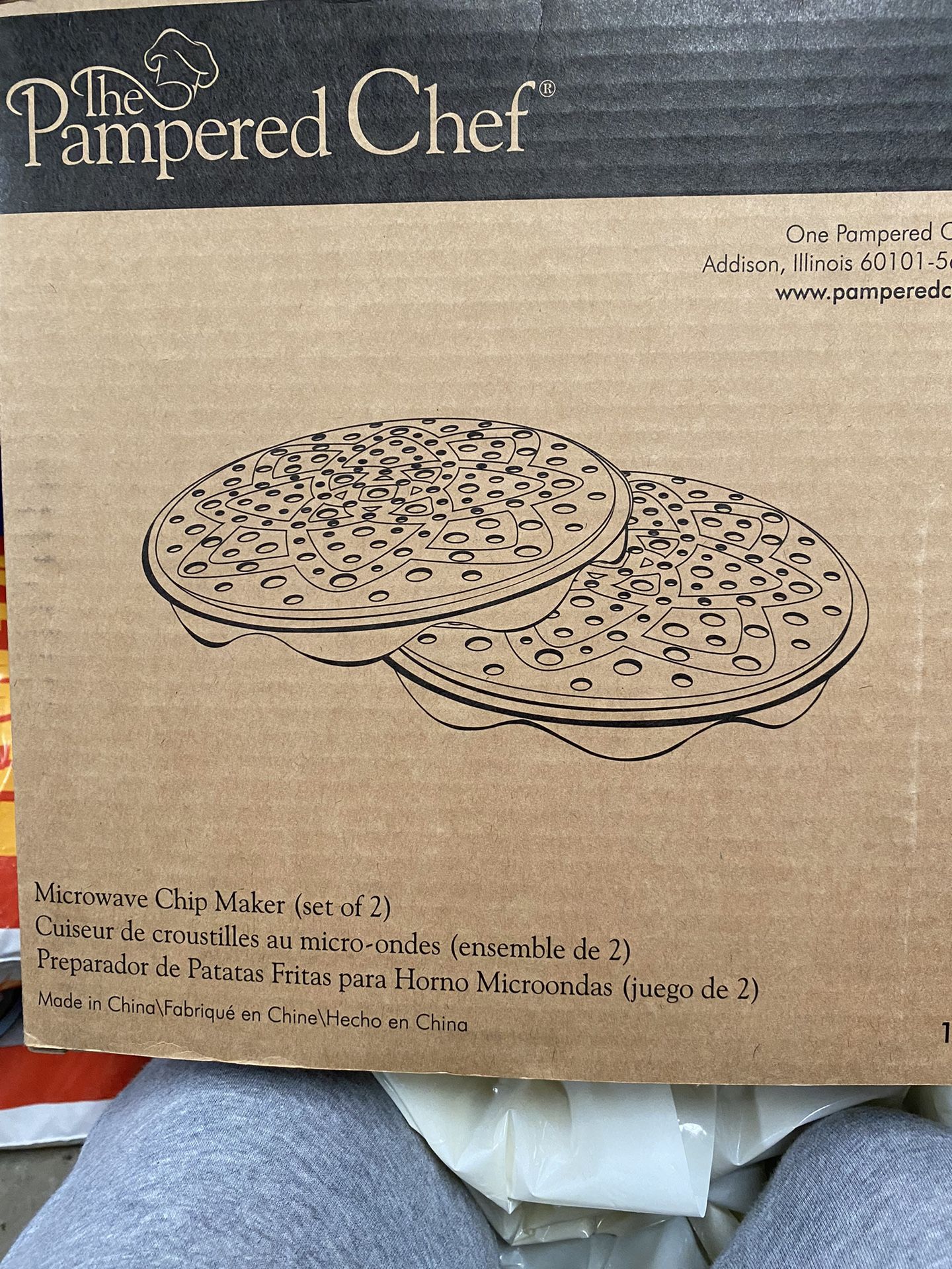 Pampered Chef Chip Maker