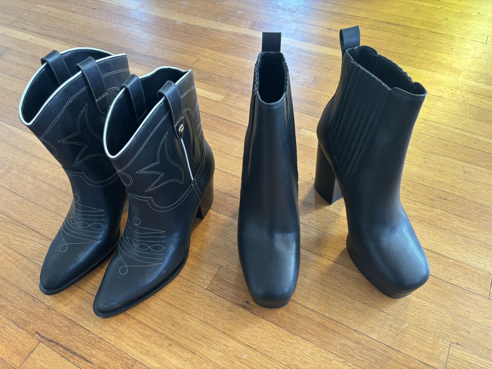 COACH Ivette and Pamela Leather Boots