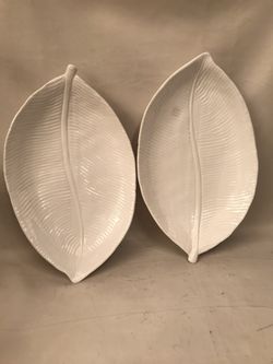 Ceramic trays $18 each
