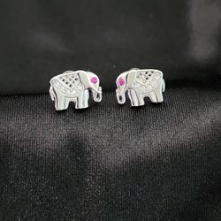 Kids Earrings Silver 925/ Aretes De Niña