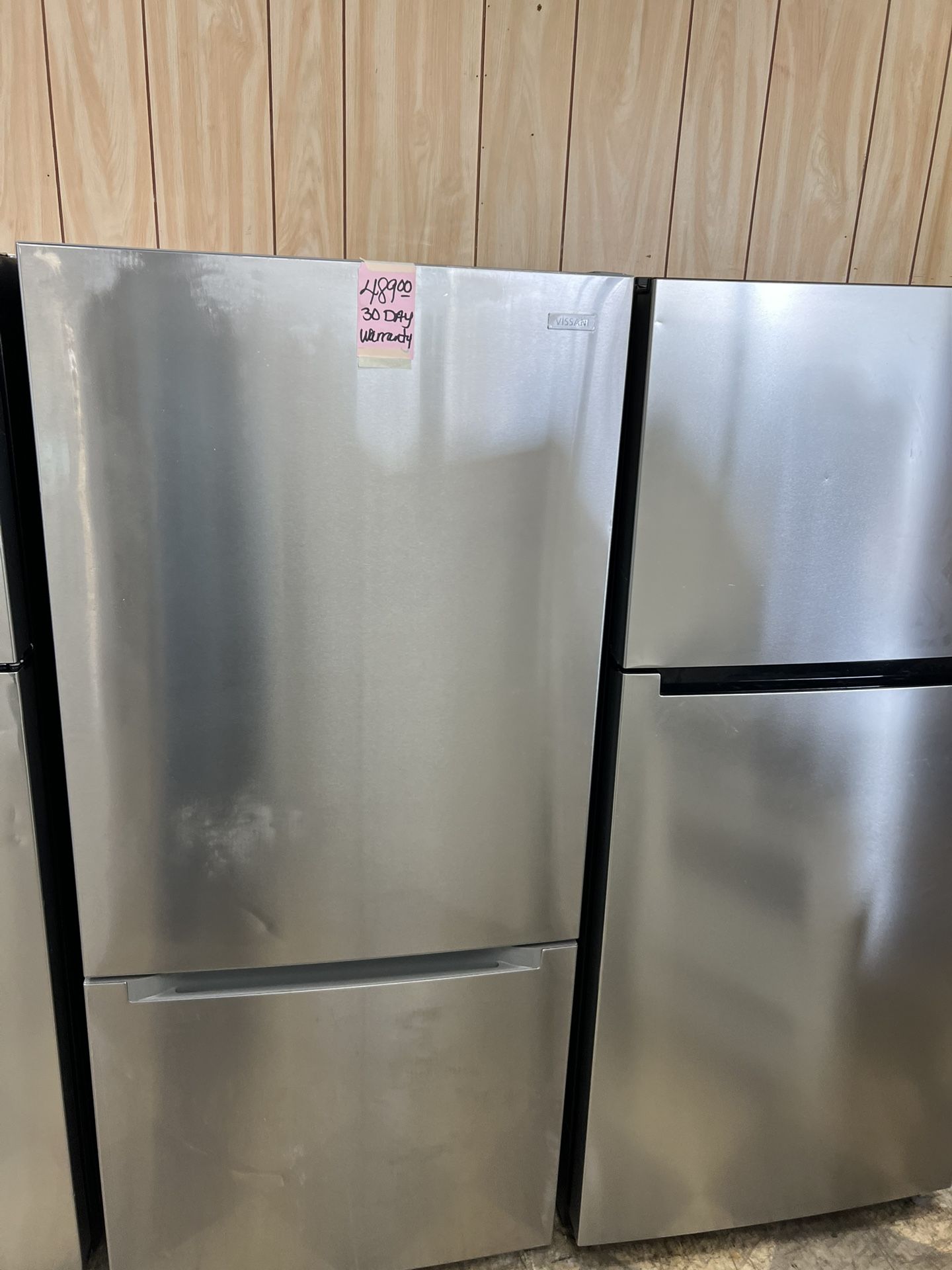 Like New Scratch And Dent Stainless Fridge