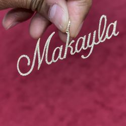 Custom Diamond Name Plates 