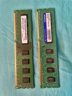 Two 4GB DDR3 Ram Sticks